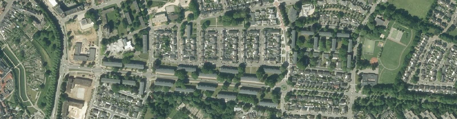 Luchtfoto van Vrangendael