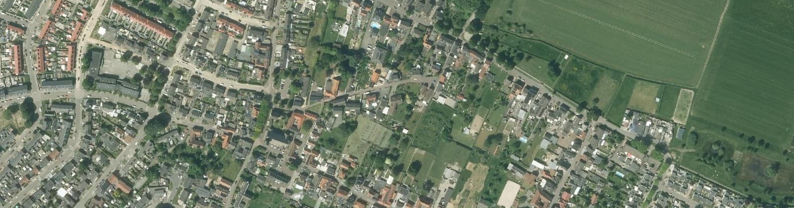 Luchtfoto van Broeksittard
