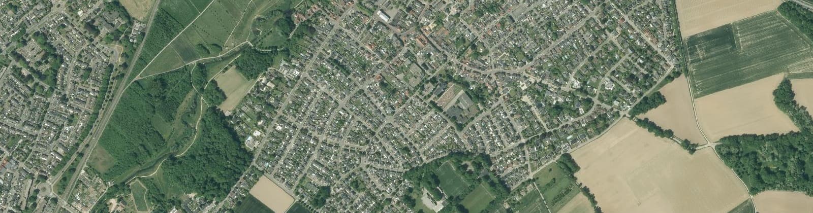 Luchtfoto van Munstergeleen