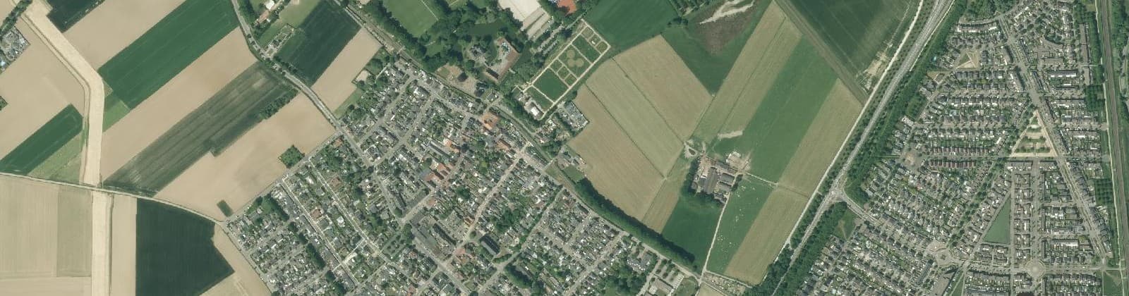 Luchtfoto van Limbricht