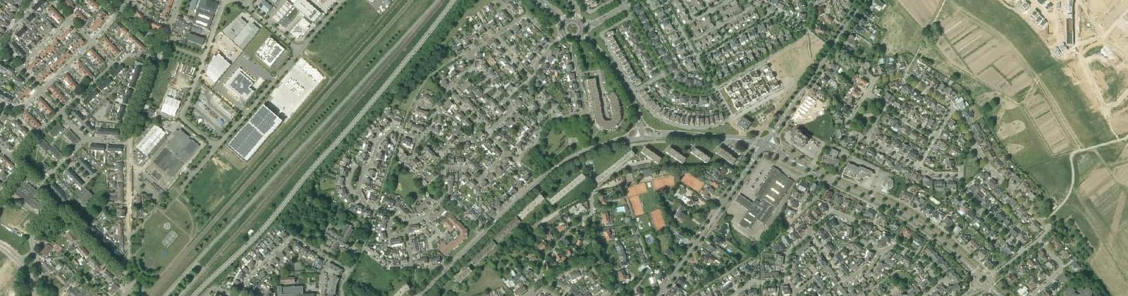 Luchtfoto van Geleen-Noord