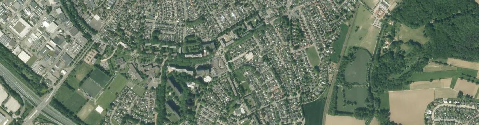 Luchtfoto van Geleen-Zuid