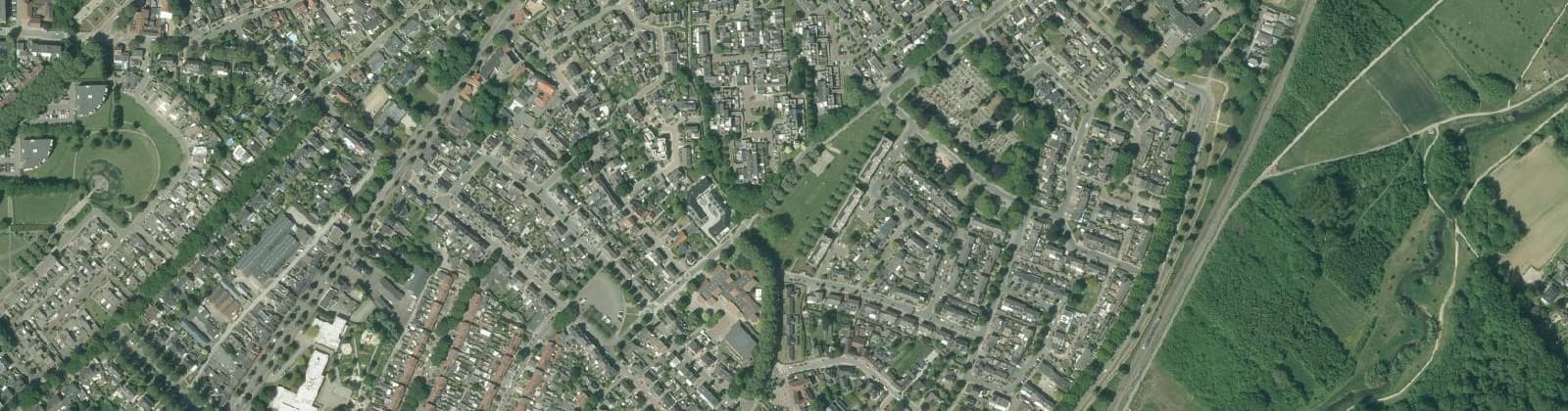Luchtfoto van Oud-Geleen en Haesselderveld