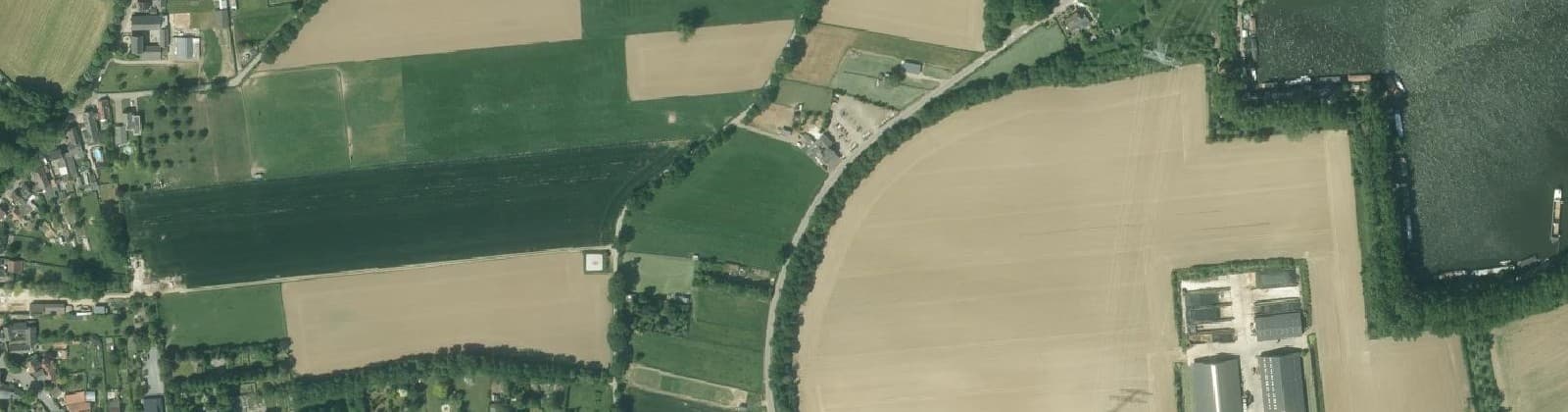 Luchtfoto van Papenhoven