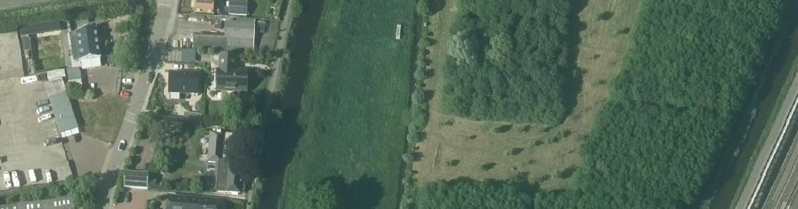Luchtfoto van Nieuwe Wetering