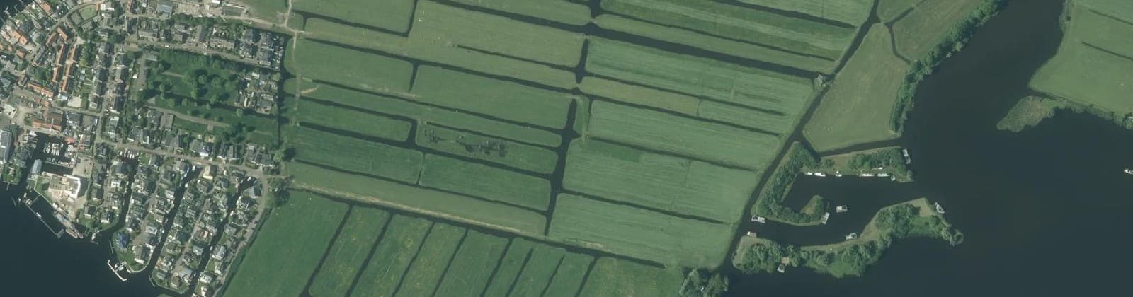 Luchtfoto van Kaag