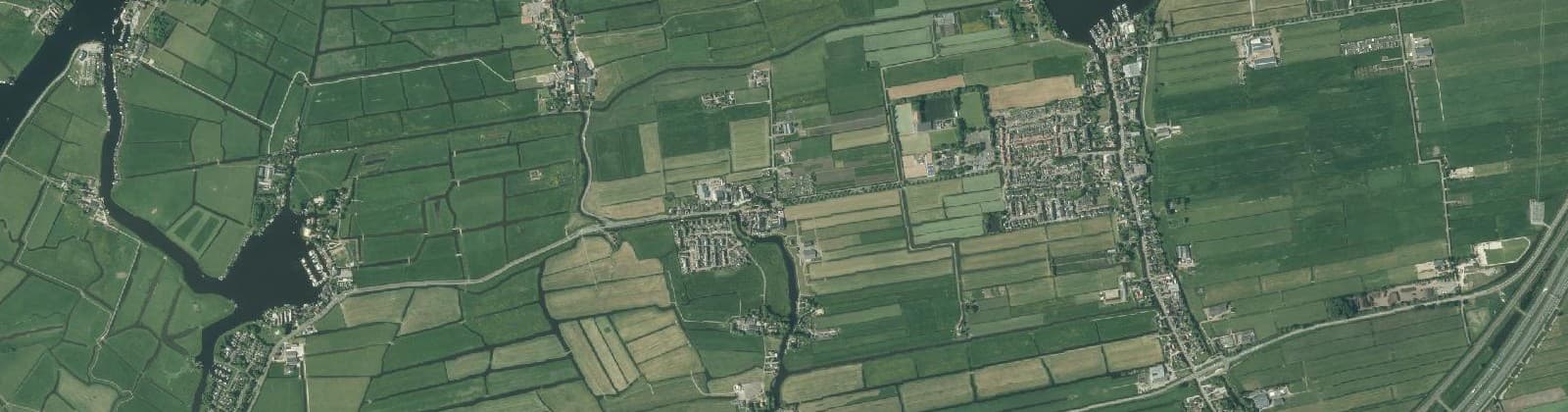 Luchtfoto van Overige verspreide huizen