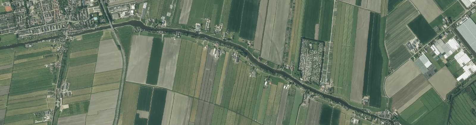 Luchtfoto van Vriezekoop