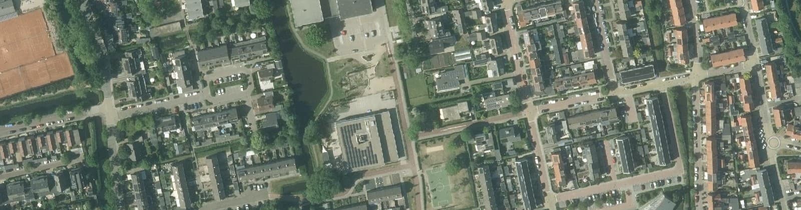 Luchtfoto van Uitbreiding West