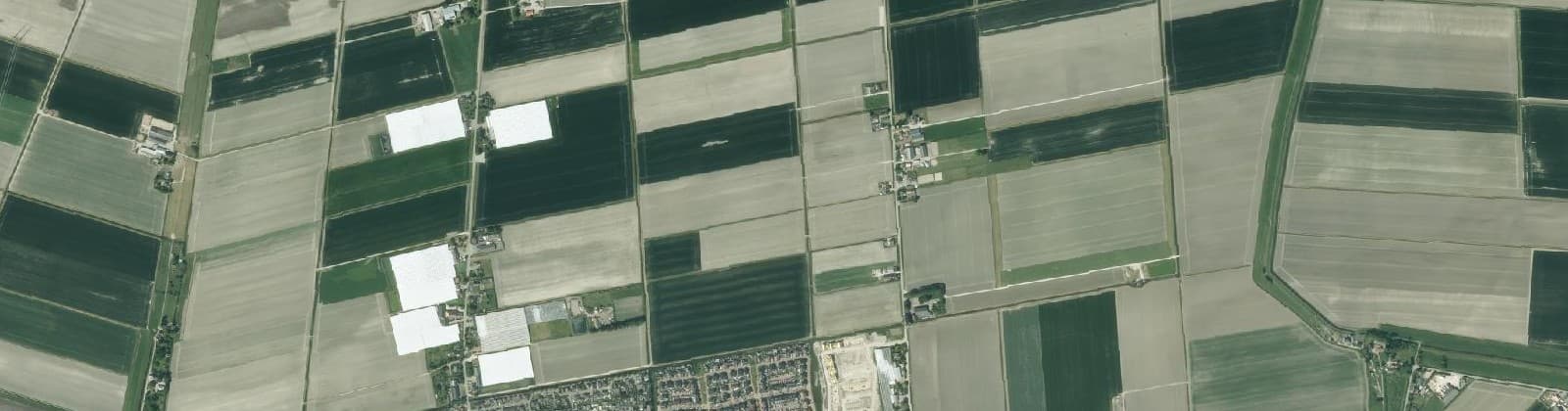 Luchtfoto van Verspreide bebouwing Moerkapelle