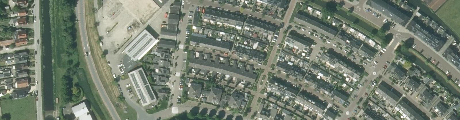 Luchtfoto van Swanla