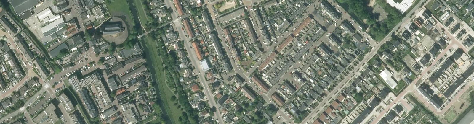 Luchtfoto van Zevenhuizen Bloemenbuurt