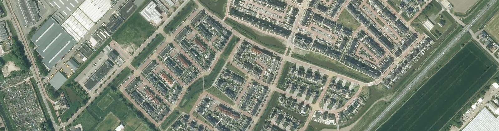 Luchtfoto van Zevenhuizen-Zuid
