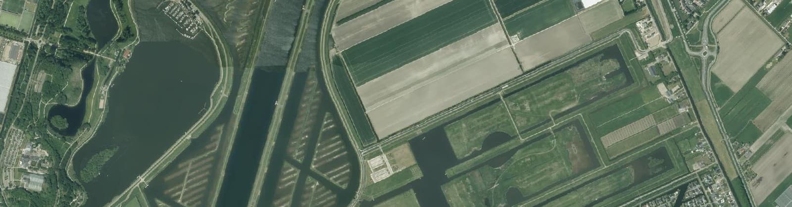 Luchtfoto van Verspreide bebouwing Eendragtspolder