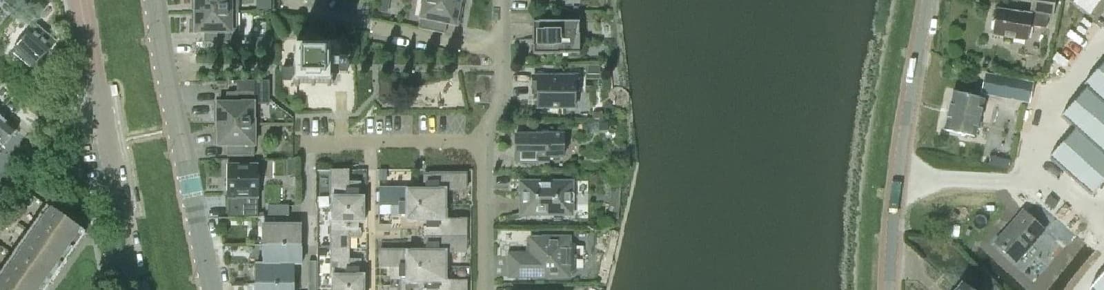 Luchtfoto van Uiterwaard