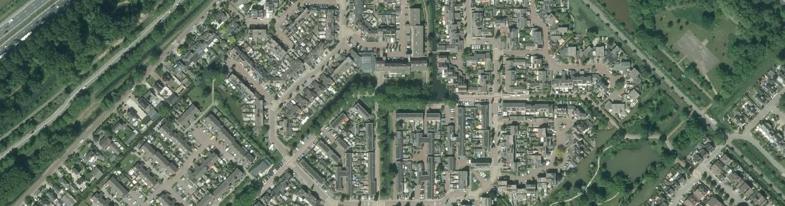 Luchtfoto van Zuidplas Kruiden