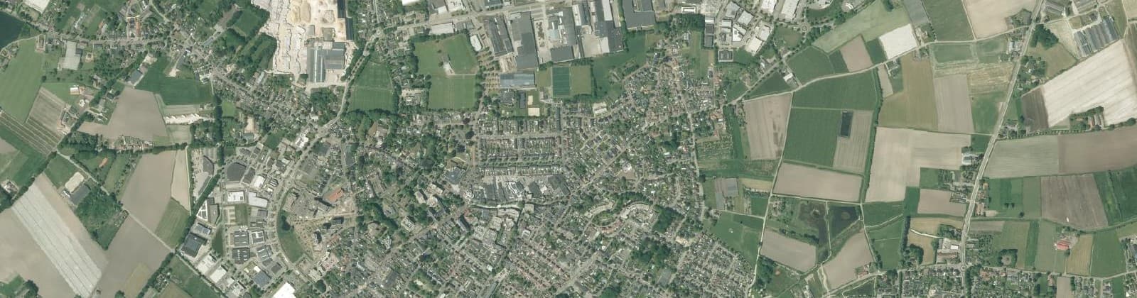 Luchtfoto van Panningen-Noord