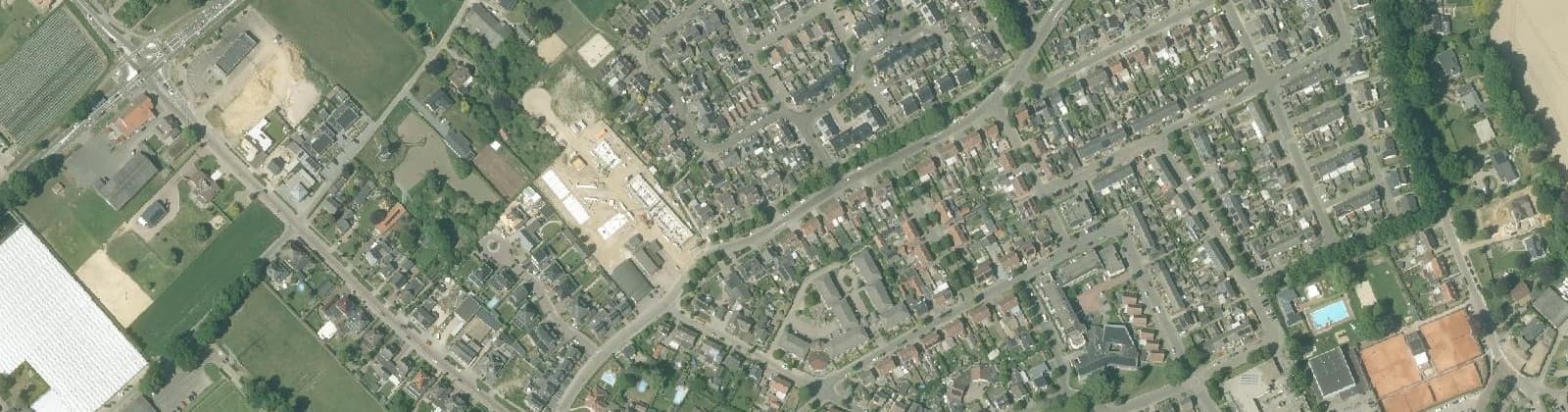 Luchtfoto van Kessel-centrum