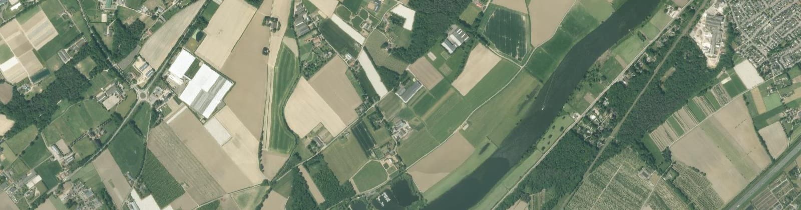 Luchtfoto van Buitengebied Hout-Oijen
