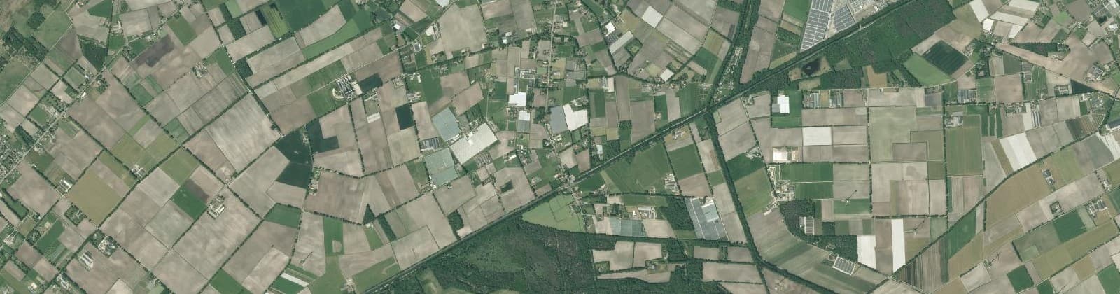 Luchtfoto van Buitengebied Platveld-Krum-Witdonk