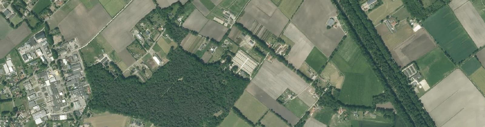 Luchtfoto van Buitengebied Molenbaan-Vieruitersten