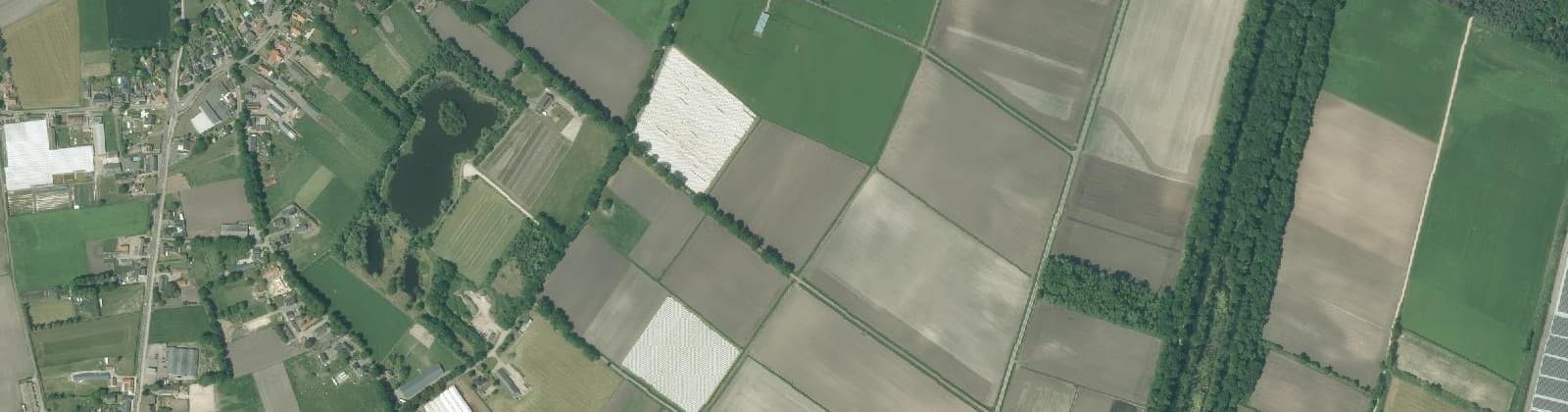 Luchtfoto van Buitengebied Katsberg-Polder