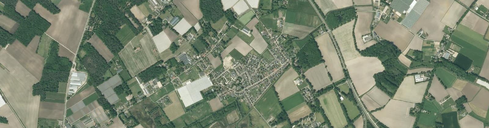 Luchtfoto van Buitengebied Brentjes-Zandstraat
