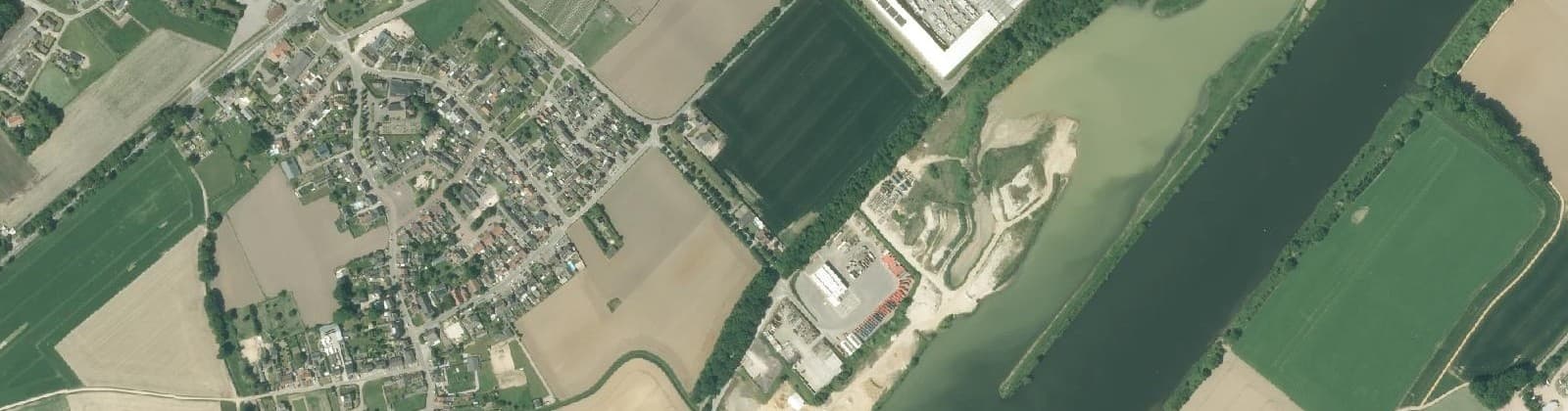 Luchtfoto van Kessel Eik-centrum