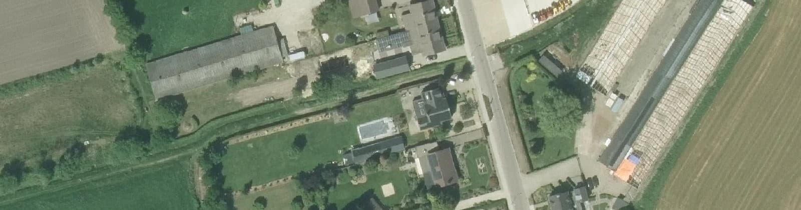 Luchtfoto van Grashoek-centrum