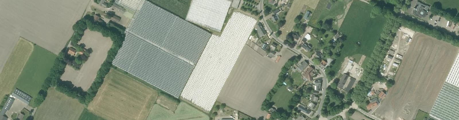 Luchtfoto van Egchel-centrum