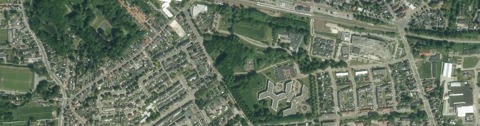 Luchtfoto van Winschoten-Zuid