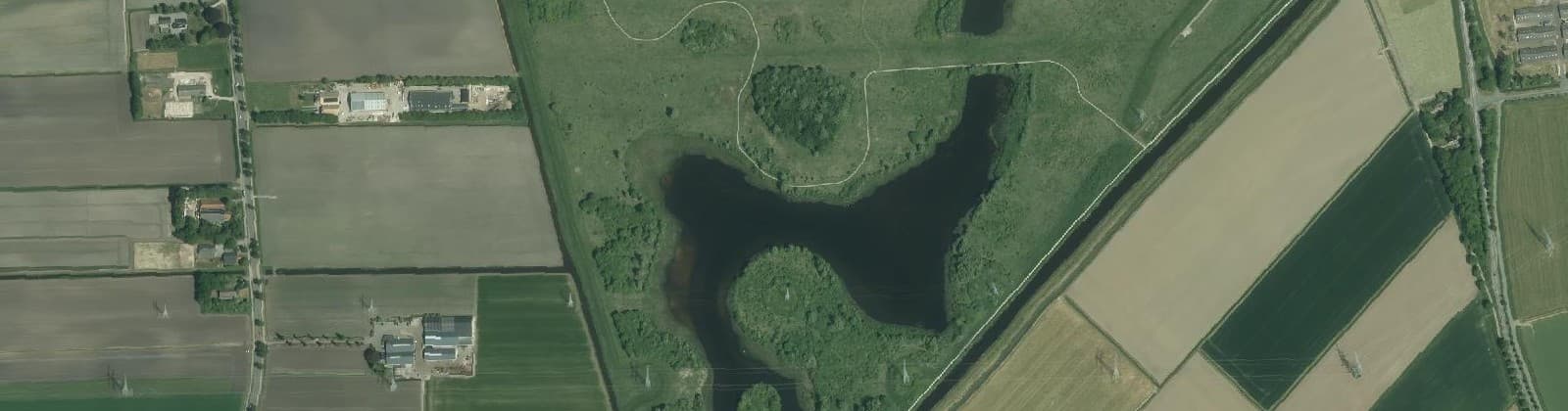 Luchtfoto van Udesweg-Zuid