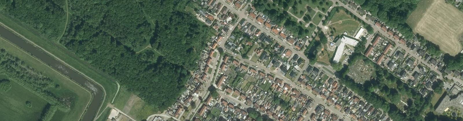 Luchtfoto van Beerta-Nieuwbouw