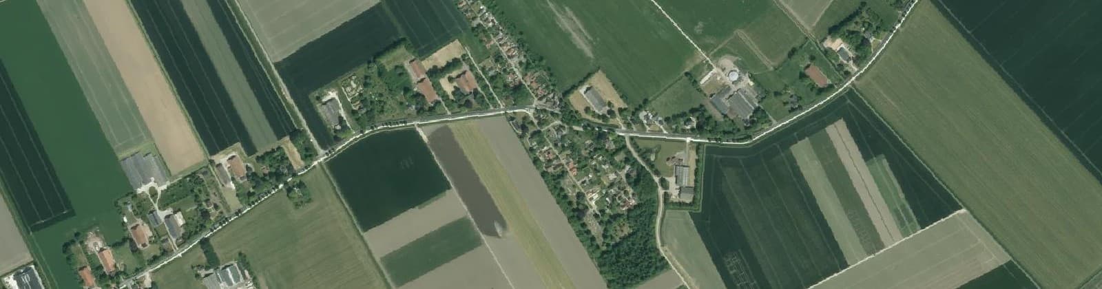 Luchtfoto van Nieuw-Beerta