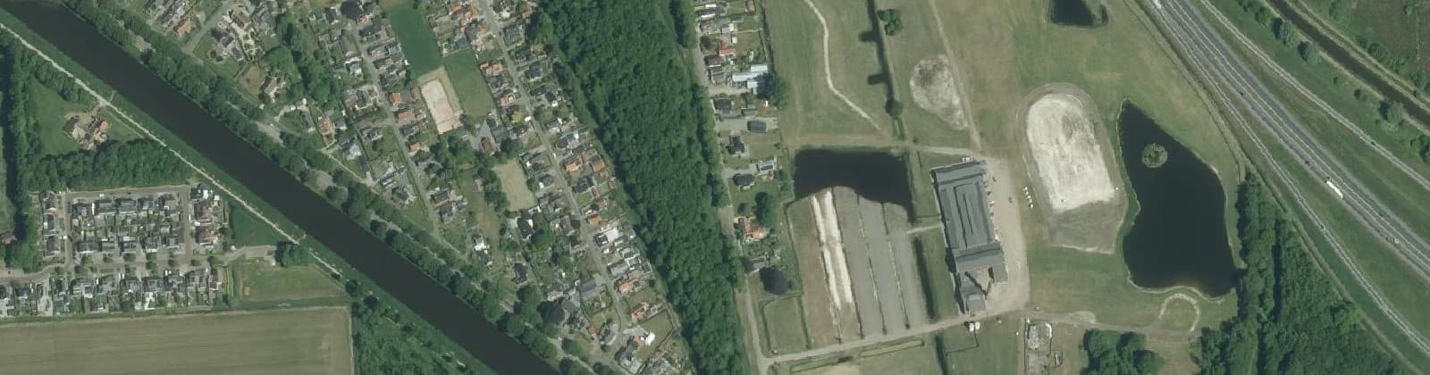 Luchtfoto van Scheemdermeer