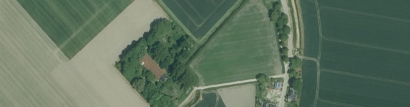 Luchtfoto van Nieuw-Scheemda
