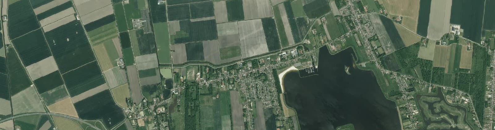 Luchtfoto van Midwolda
