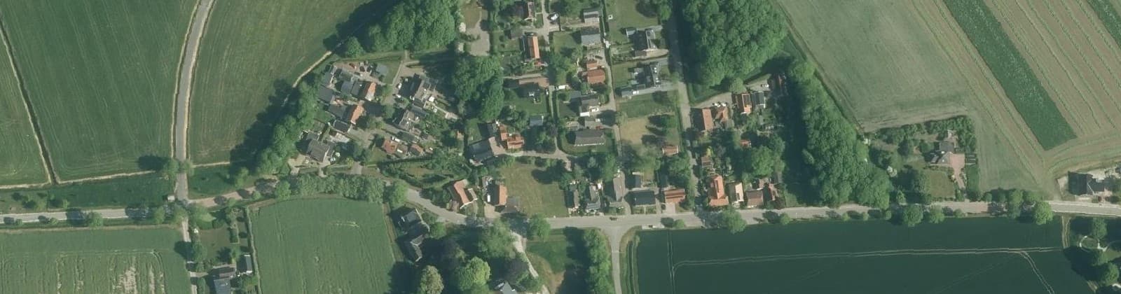 Luchtfoto van Oosteind