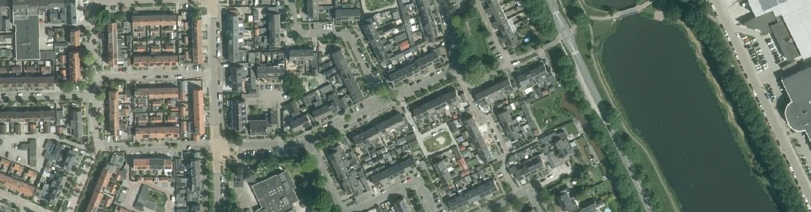 Luchtfoto van Vogelbuurt