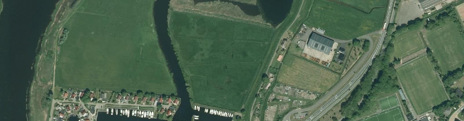 Luchtfoto van Molenwaard