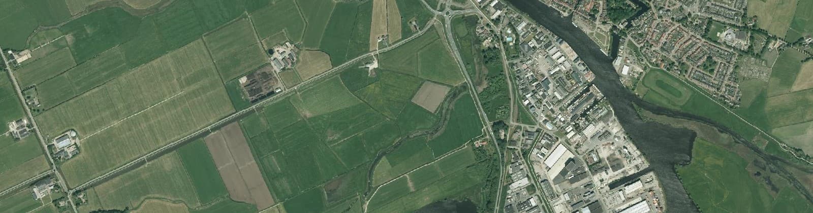 Luchtfoto van Genne-Overwaters