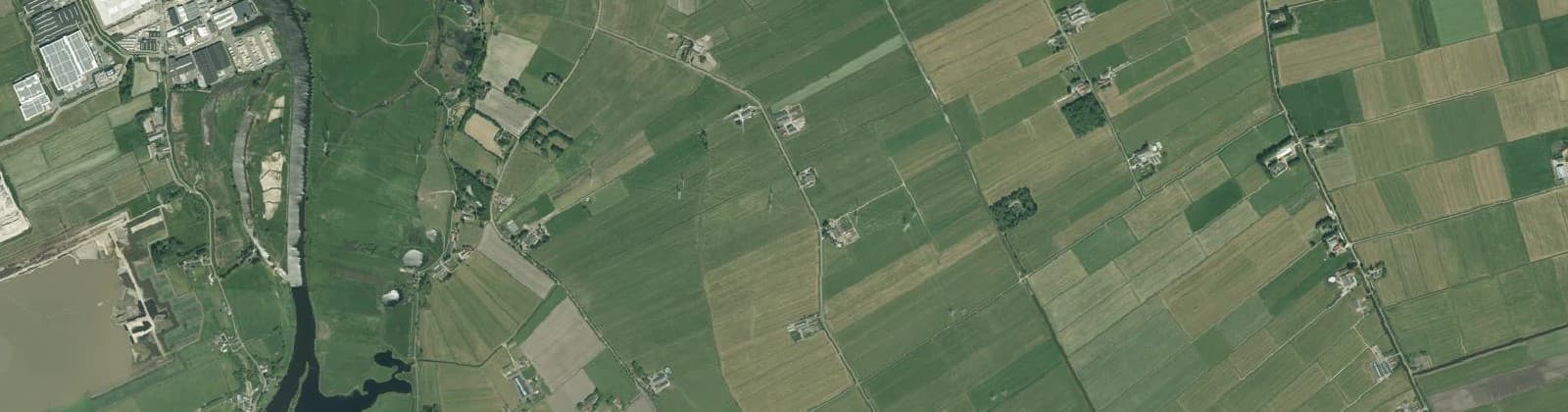 Luchtfoto van Streukel-Holten-Genne