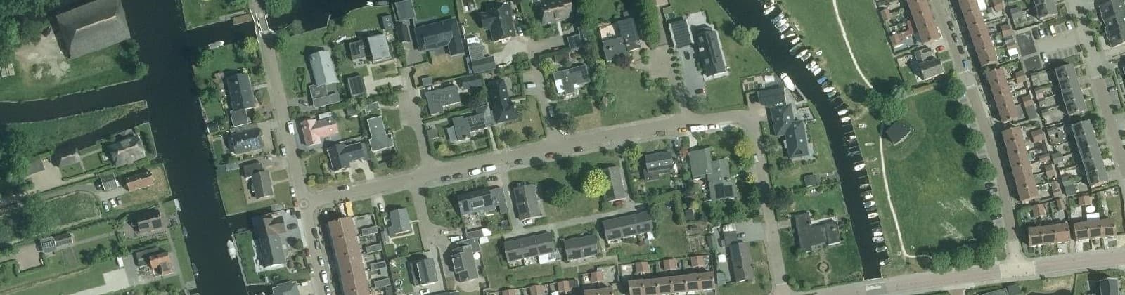 Luchtfoto van Prinsessenbuurt