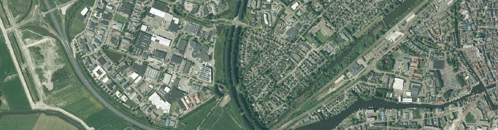 Luchtfoto van Hemdijk