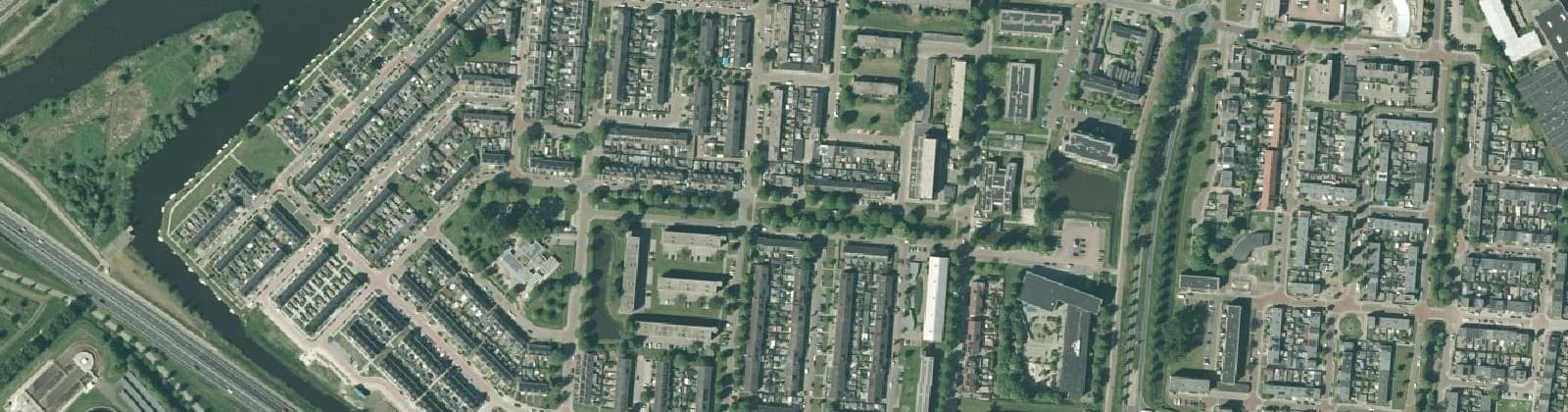 Luchtfoto van Lemmerweg-West