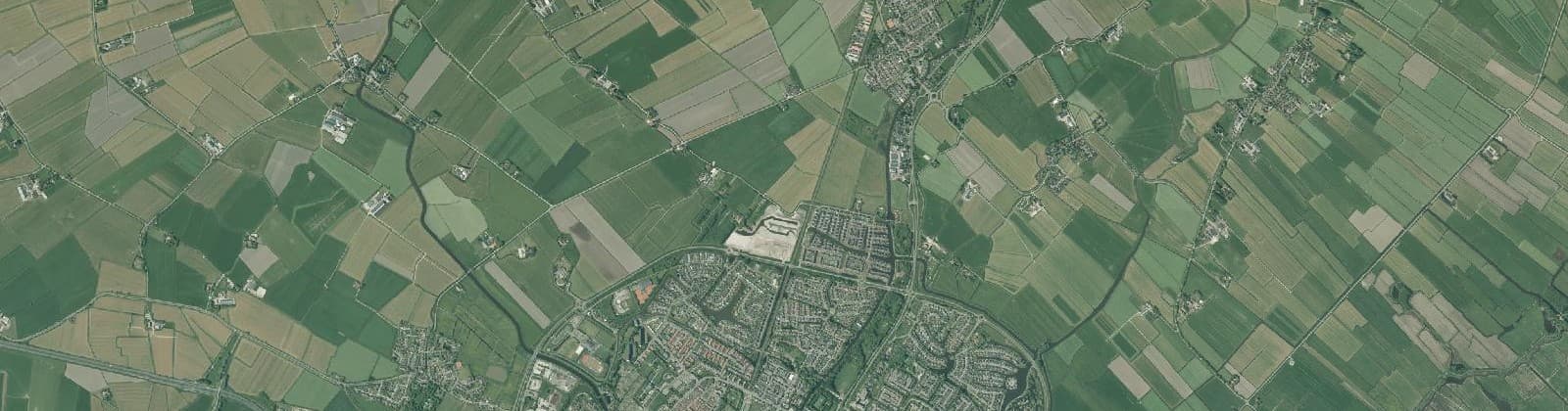 Luchtfoto van Loënga