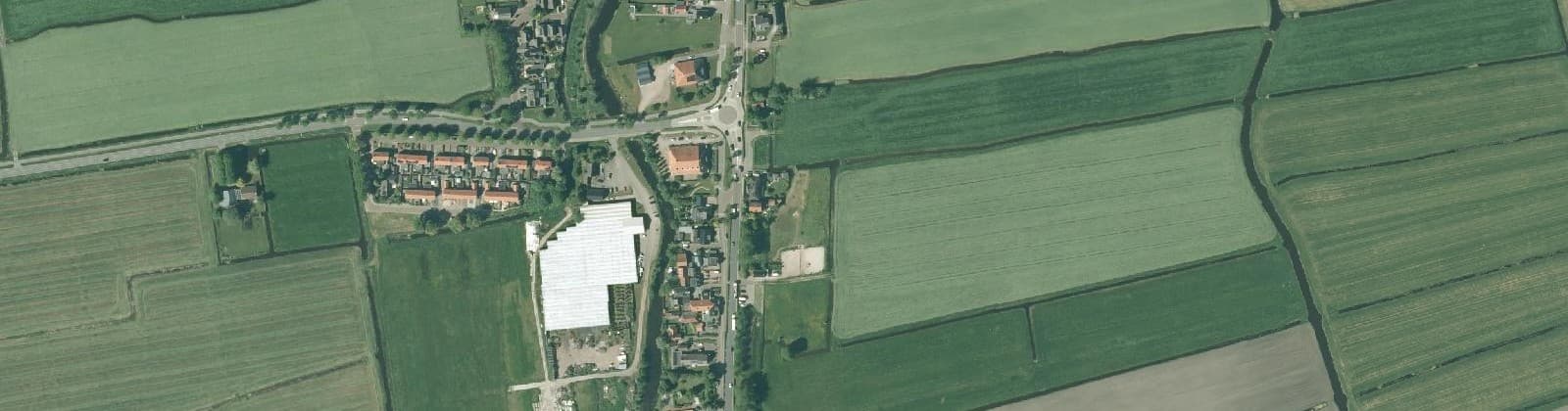 Luchtfoto van Hommerts