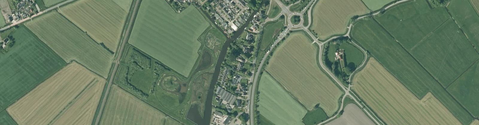 Luchtfoto van Scharnegoutum