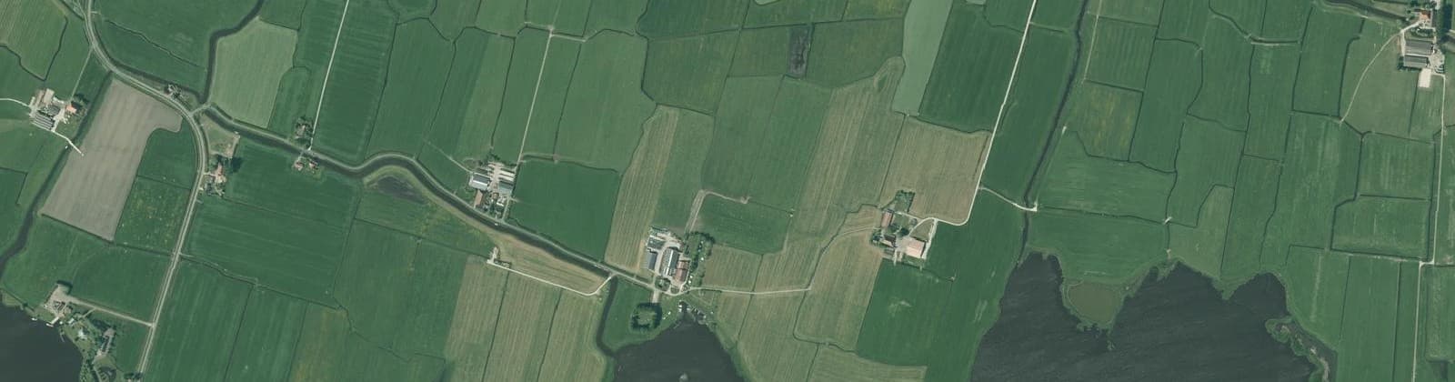 Luchtfoto van Idzega