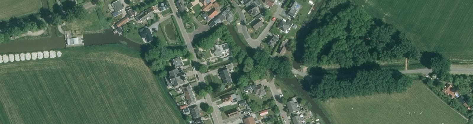 Luchtfoto van Lollum